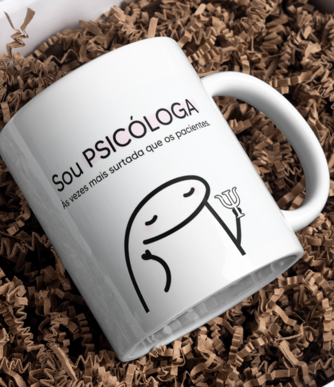 Caneca Xicara Personalizada Psicologia