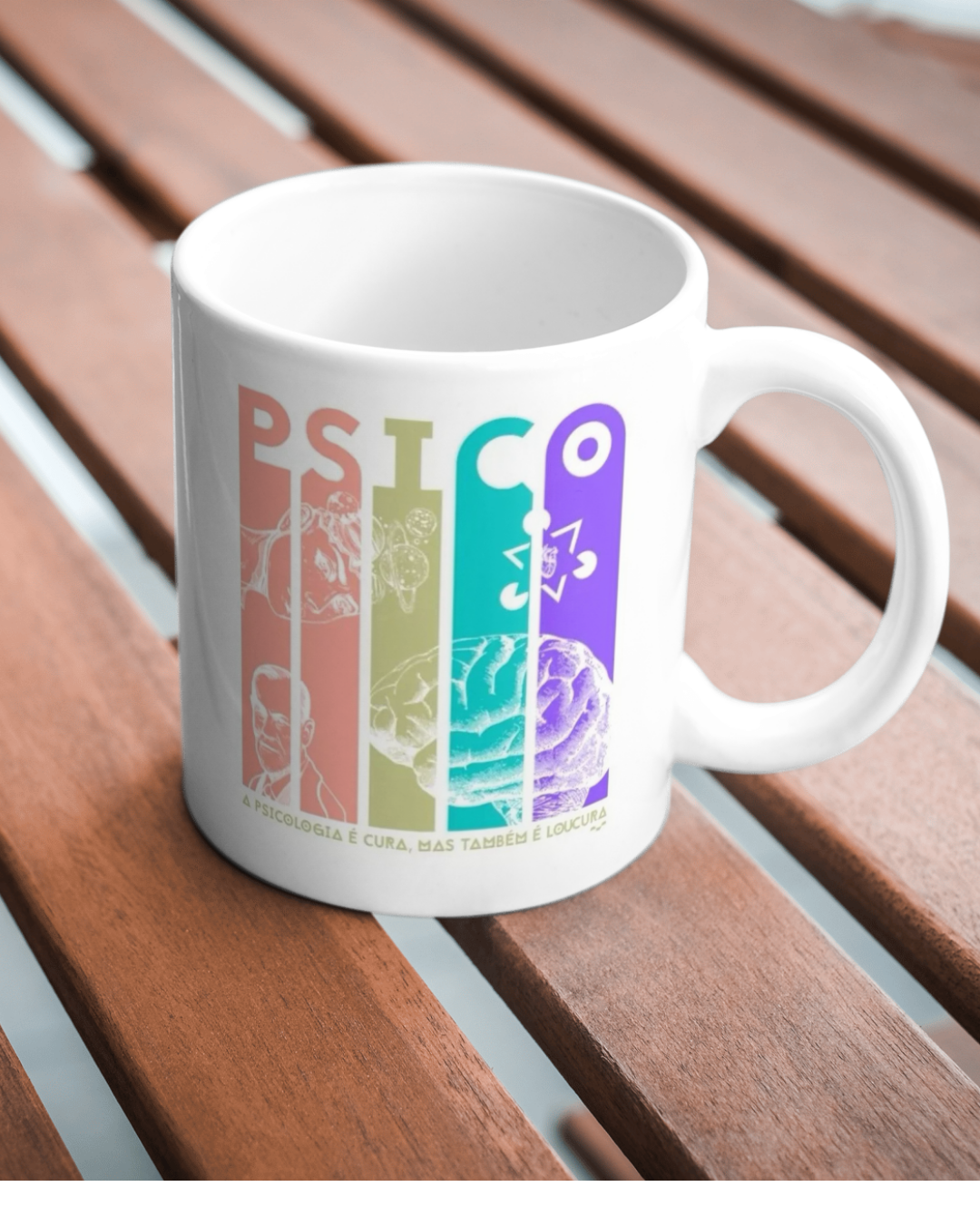 Caneca Xicara Personalizada Psicologia - Imagem 2