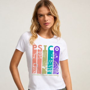 Camiseta Psico Feminina