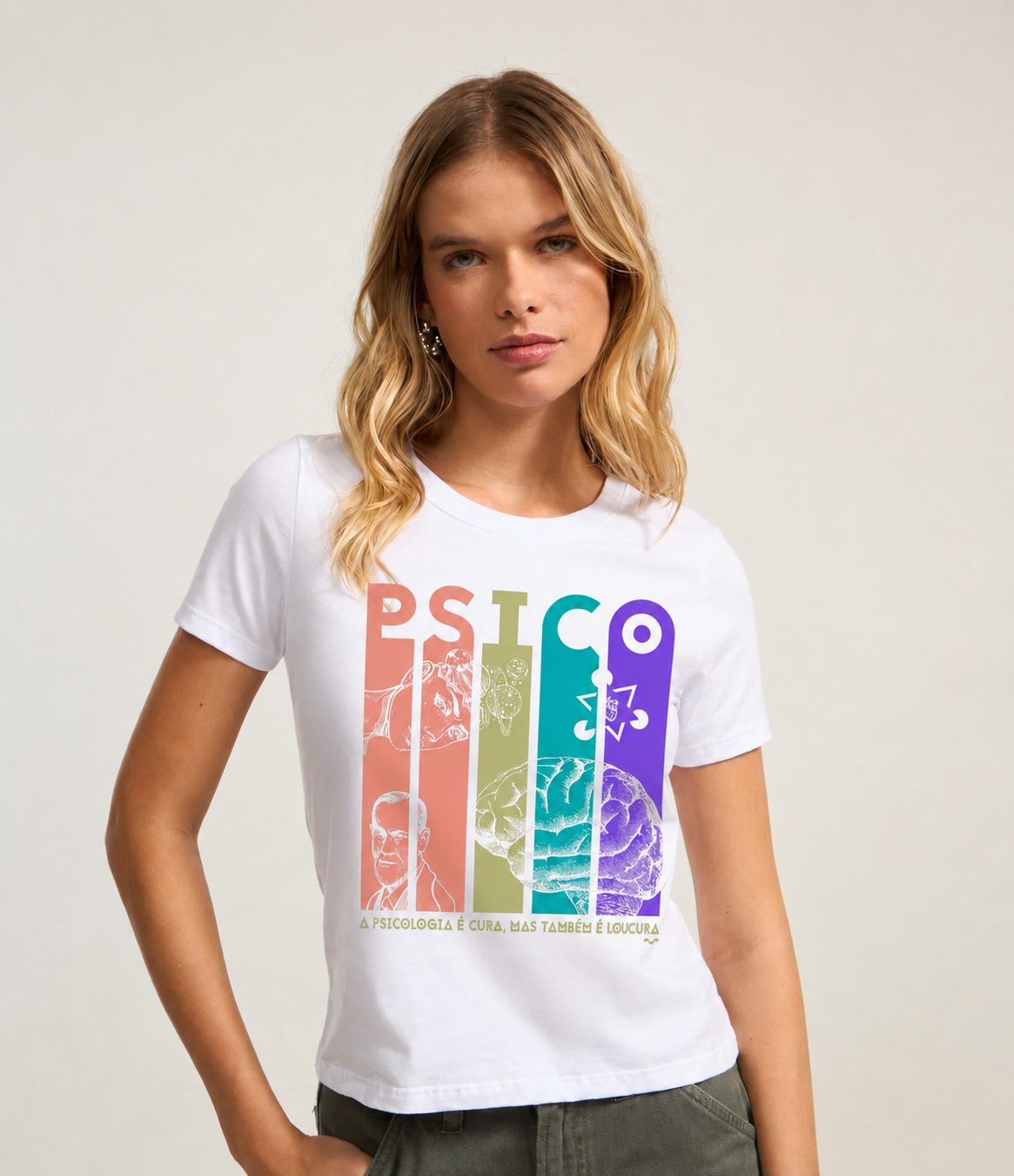Camiseta Psico Feminina
