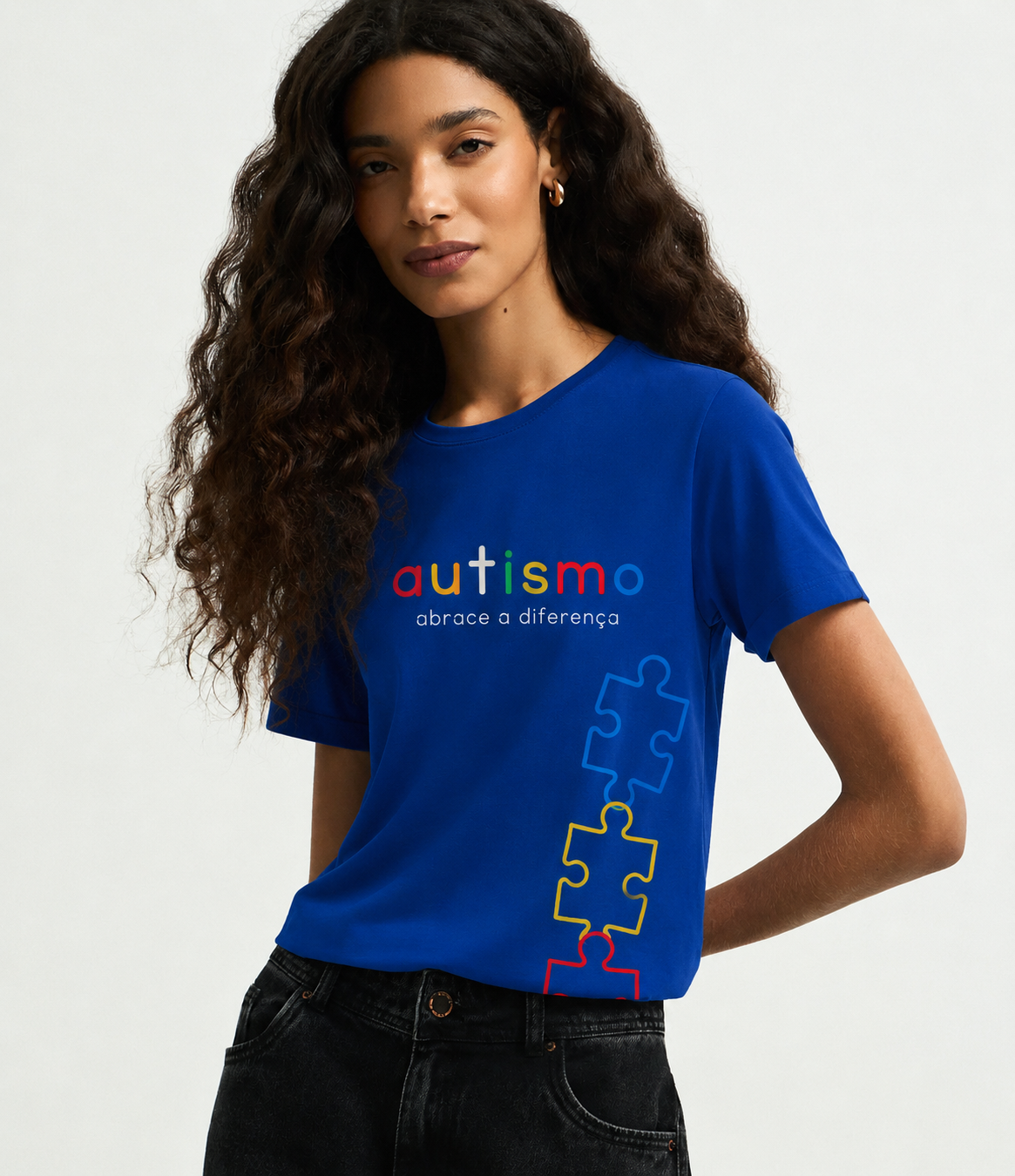 Camiseta Feminina Autismo